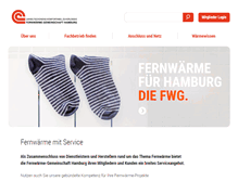 Tablet Screenshot of fernwaerme-gemeinschaft.de
